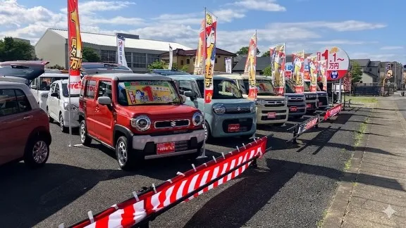 細井自動車リース館のグランドオープン最終日!!